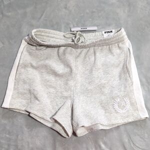 PINK Victoria's Secret Light Gray Athletic Shorts
